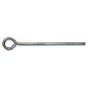 MIDWEST FASTENER Eye Bolt 1/4"-20, 20 in Shank, Steel, Zinc Plated, 10 PK 51706